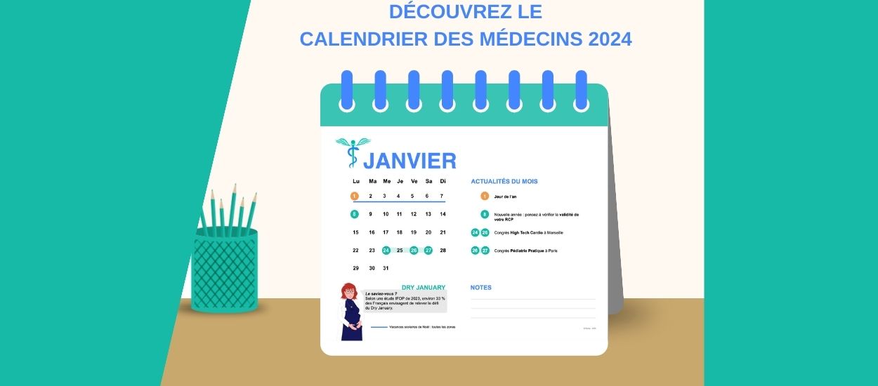 Calendrier des médecins 2024